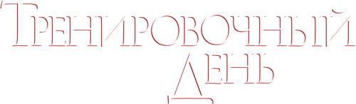 Тренировочный день