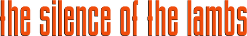 Молчание ягнят