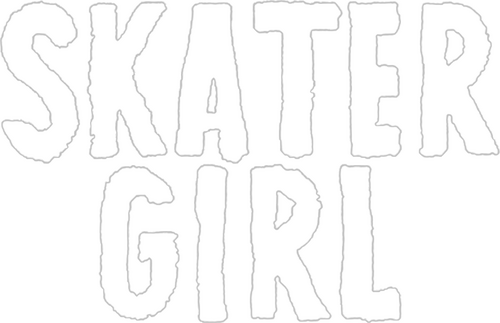 Скейтбордистка