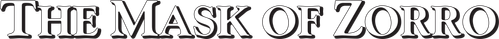 Маска Зорро