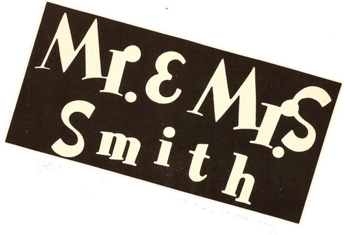 Мистер и миссис Смит