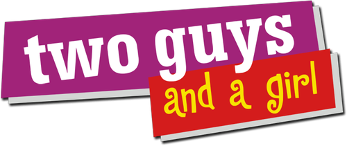 Два парня и девушка