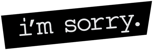 Мне очень жаль