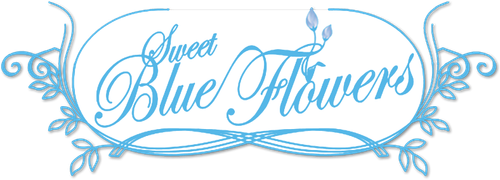 Голубые цветы