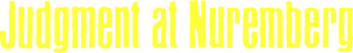 Нюрнбергский процесс