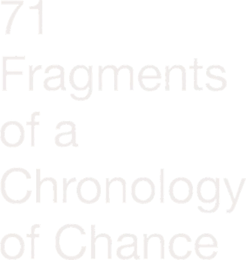 71 фрагмент хронологии случайностей