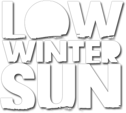 Низкое зимнее солнце