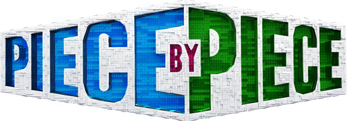 По кусочкам